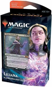 【新品】MTG マジック：ザ・ギャザリング 基本セット2021 プレインズウォーカーデッキ リリアナ（英語版）