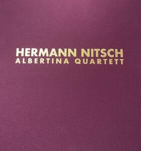 LP 3 листов комплект BOX HERMANN NITSCH ALBERTINA QUARTETThe Ла Манш *ni che The Koehne Quartet полный k подвеска 