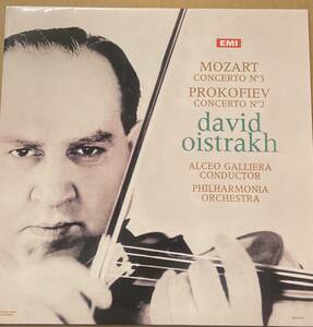 LP DAVID OISTRAKH ダヴィド・オイストラフ MOZART VIOLIN CONCERTO NO.3 PROKOFIEV VIOLIN CONCERTO