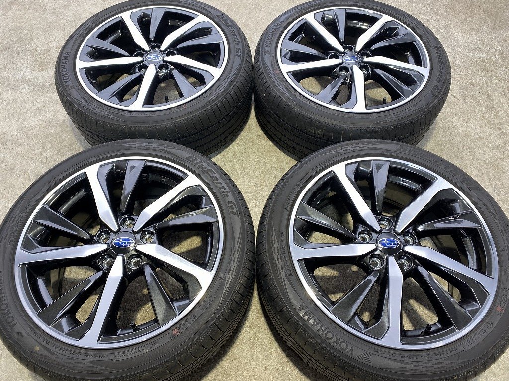 スバル レヴォーグ1.6GT-S 後期 純正18インチホイール 4本セット