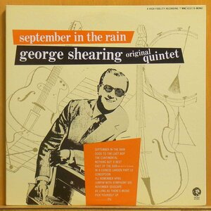 ●美品!MONO!2枚組★George Shearing(ジョージ・シアリング)『September In The Rain(9月の雨)』JPN LP #60439