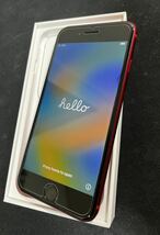 SIMフリー iPhone SE 第3世代 64GB Red(赤) 付属品未使用 箱付き バッテリー最大容量100% おまけ付き ②_画像1
