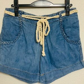 No.33 アフリカタロウ デニムホットパンツ 新品未使用