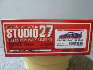 スタジオ27　1/24　ST27-FK2472　マクラーレンF1-GTR　ガルフ　LM1996　委託品