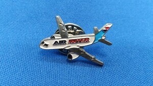 341　AIR INTER　フランス　飛行機　ジェット機　レトロ　アンティークコレクション　ピンズ　ピンバッチ
