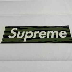 Supreme ボックスロゴ ステッカー　ゼブラ