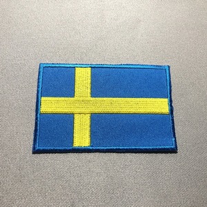 新品・即決・送料￥63円～・スウェーデン国旗のワッペン