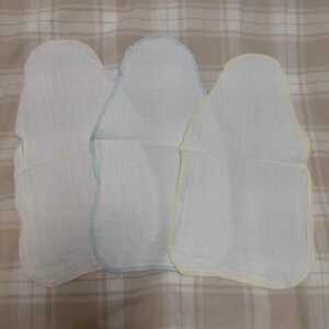  gauze sweat pad *3 pieces set * birth preparation 