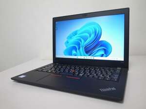 ■☆8th☆Win11☆ Lenovo ThinkPad X280 Corei3-8130U SSD256G (2023-0120-1405)■