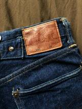 【希少】世界300限定 RRL 1927 LIMITED EDITION BUCKLEBACK RIGID DENIM ダブルアールエル リミテッド リジッド バックルバック デニム 28_画像6