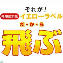 ホワイト 3ダース (36球) イエローラベル (RED LABEL 極の極限認定球ver.) ワークス ゴルフ ボール 【WOKRS GOLF】 飛匠 YELLOW LABEL_画像1