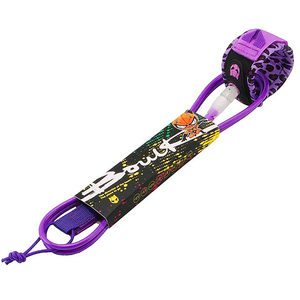 Непосредственная доставка ★ Код поводка 6ft Surfing Surfing Short Board Standard Power Code Std Purple Purple