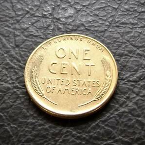 1セントコイン リンカーン 小麦 1949年製造 S刻印  送料無料です。 （15940） USA 貨幣 硬貨 ペニー アメリカの画像3