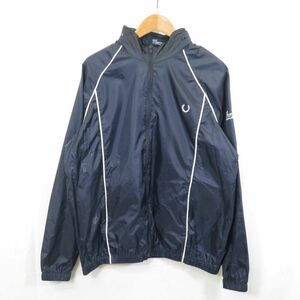 イングランド製 FRED PERRY × Thames コラボ ナイロン スポーツ ジャケット sizeXL/フレッドペリー　0203