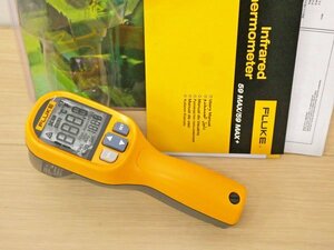 □未使用品!? FLUKE フルーク 放射温度計 59 MAX 測定 赤外線温度計 軽量 コンパクト