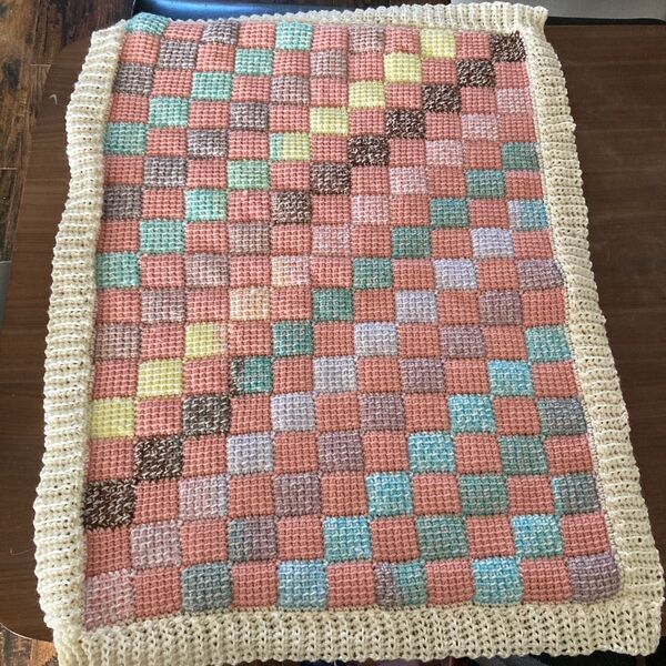 228 ハンドメイド ブランケット