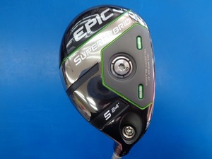 GK高辻▲激安即決[2617] キャロウェイ EPIC SUPER HYBRID/5H/24度/Diamana55 for Callaway(JP)/R