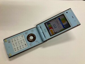 AB442 docomo FOMA N701i ライトブルー×ブラウン ジャンク