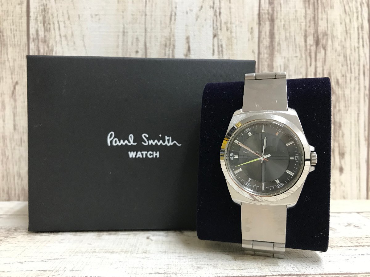 値下げ中】Paul Smith 腕時計(箱・タグ・保証書付き) 時計 腕時計