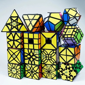 【XNZ】子供のゲームやパズルのための奇妙な形の魔法の立方体,3x3,クレイジー,教育玩具