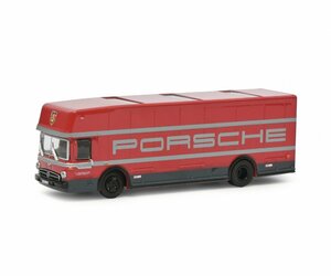 シュコー 1/87 メルセデスベンツ レン トランスポーター ポルシェ レッド Schuco Mercedes-Benz O 317 Renntransporter Porsche RED