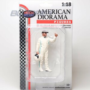 アメリカン ジオラマ 1/18 フィギア レーシング レジェンド 2000s-A American Diorama Figure Racing Legend