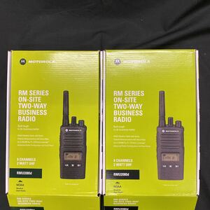 MOTOROLA トランシーバー　RMU2080 2台セット　未使用　