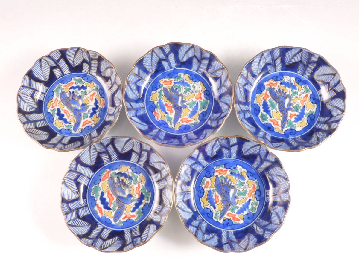 N0151 古伊万里 色絵(鶴菊花図) 花活 正規品セールサイト - tanjinkod.rs