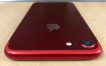 230131SK270595 Apple iPhone 7 128GB (PRODUCT)RED MPRX2J/A A1779 SoftBank 利用制限○ バッテリー最大容量76%_画像4