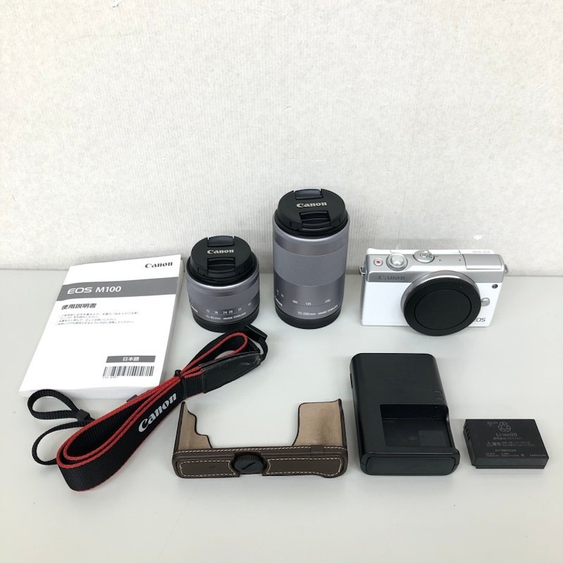 ヤフオク! -「canon eos m100 ダブルズームキット(ホワイト)」の落札