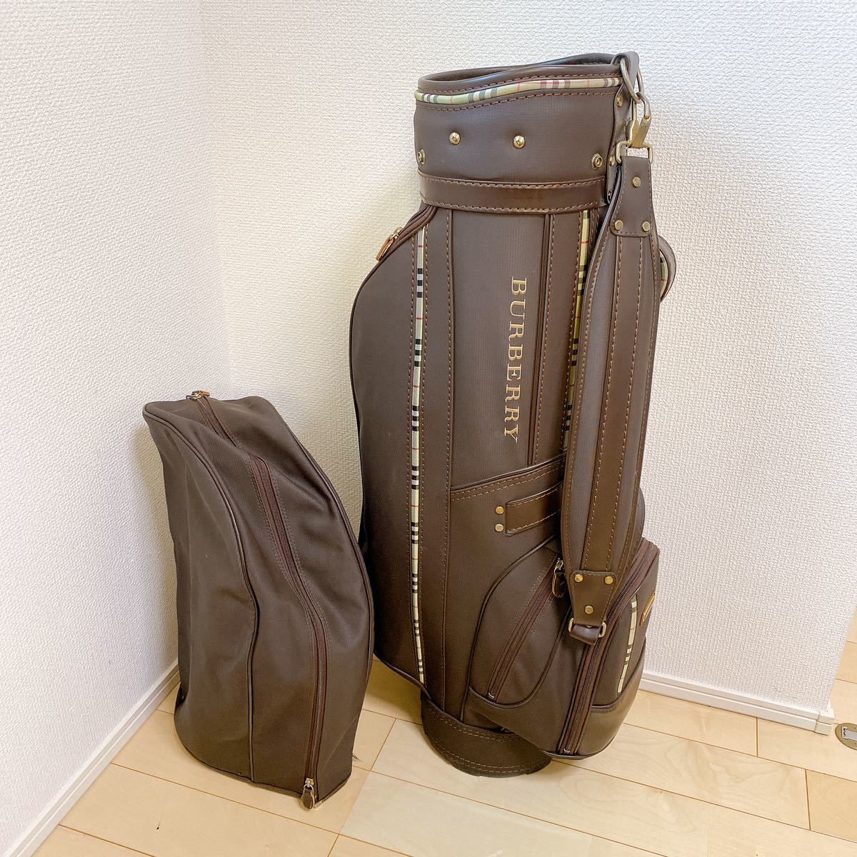 Burberry バーバリー ゴルフ キャディバック 稀少品! 激安販売店