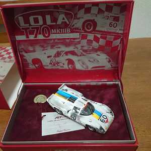 1/32 FLY['69 roller T70 MKⅢB Daytona24h finish model limitation BOX] real damage dirt repeated reality model 