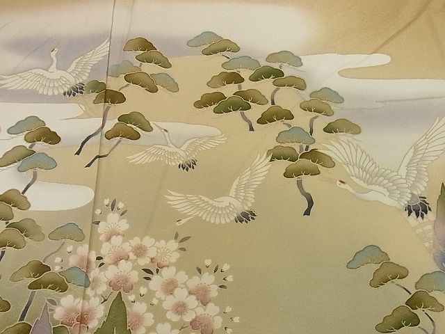 ヤフオク! -訪問着 正絹 桜の中古品・新品・未使用品一覧