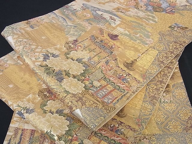 ヤフオク! -「壱千八百織」(帯) (女性和服、着物)の落札相場・落札価格