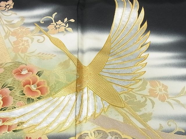 ☆ハイクラスセット☆極美品☆黒留袖☆友禅作家物とらでん細工の帯