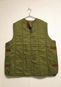 1960's〜70's vintage French army quilting pullover vest フランス軍 中綿ベスト ビンテージ ダウンベスト ユーロビンテージ