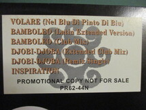 Gipsy Kings ： Best Remixes 12'' (( Djobi-Djoba( Extended Club Mix ) / Volare( Nel Blu Di Pinto Di Biu ) / 落札5点で送料無料_画像2