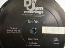 Ne-Yo ： So Sick 12'' c/w Stay (( NeYo / 落札5点で送料無料_画像2