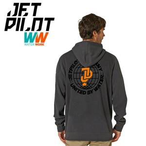  jet Pilot JETPILOT 2023 Parker men's free shipping glow bar pull over W23708 charcoal XLf-ti- sweatshirt 