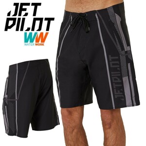  jet Pilot JETPILOT 2023 board pants free shipping Rally men's board shorts W23901 black / charcoal 42 sea bread 