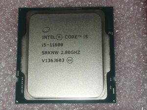 Intel Core i5-11600 バルク動作品 中古　最終価格