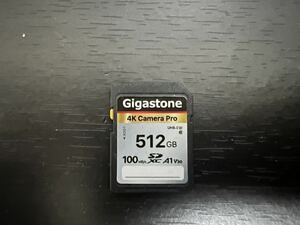 Gigastone 512GB SDXCカード