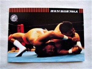 武藤敬司 VS 蝶野正洋 鎌固め◆燃えろ！新日本プロレス DVD特典付録カード 地獄固め グレートムタ トライアンフ G1クライマックス ATR