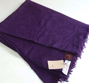 felice regalo cashmere 75% silk 25% jersey - braided stole unused goods me Ran ji.. purple series tax included regular price 19.800 jpy general merchandise shop 