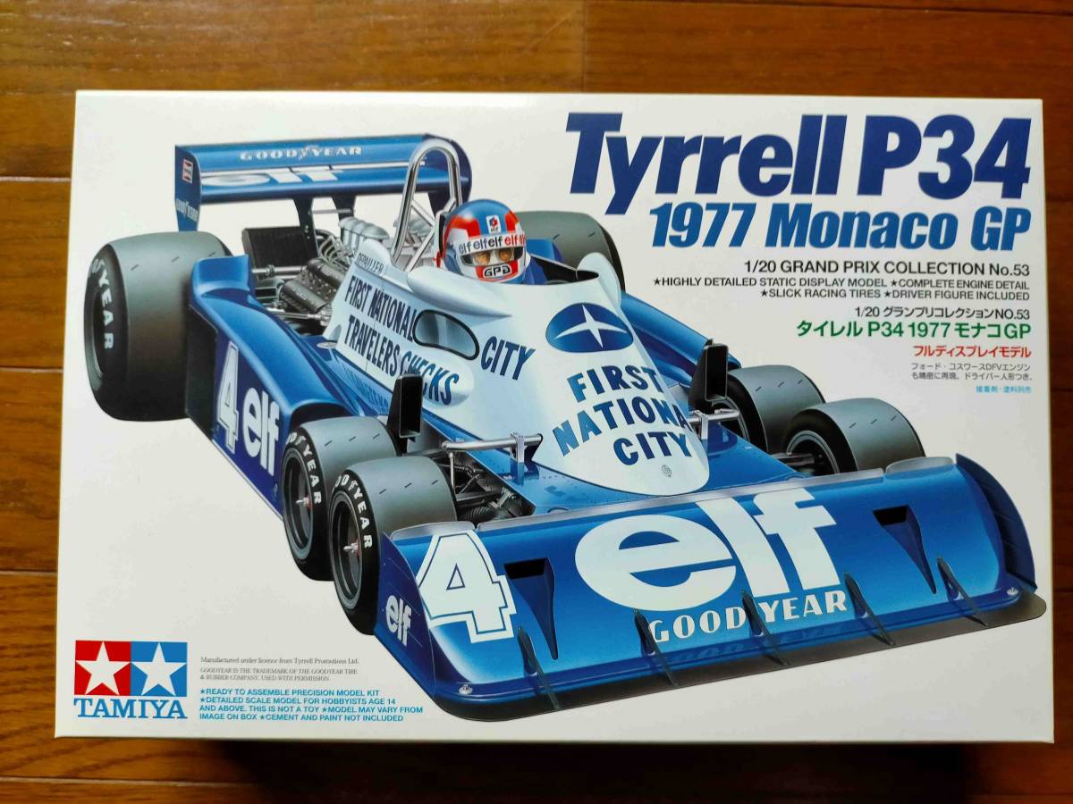 変更OK タミヤ 1/10 ティレルP34 日本グランプリ フルセット ジョディ