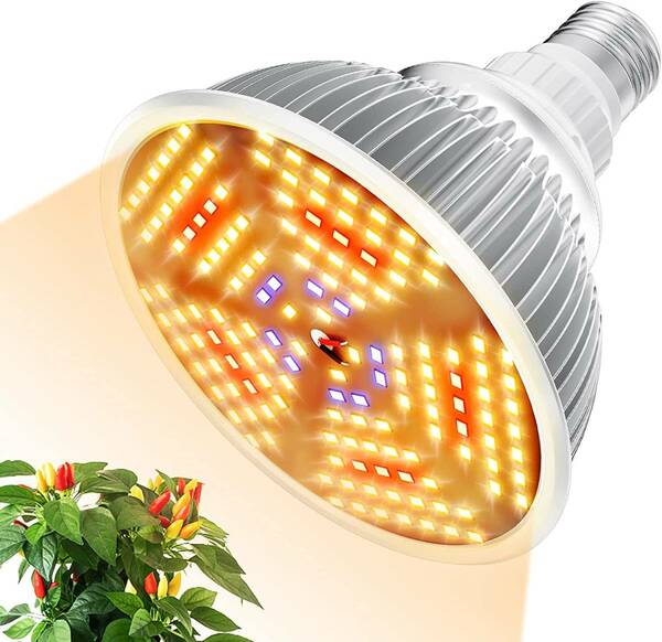 植物育成ライト LED 110W相当 暖色 植物用ledライト180LEDランプ