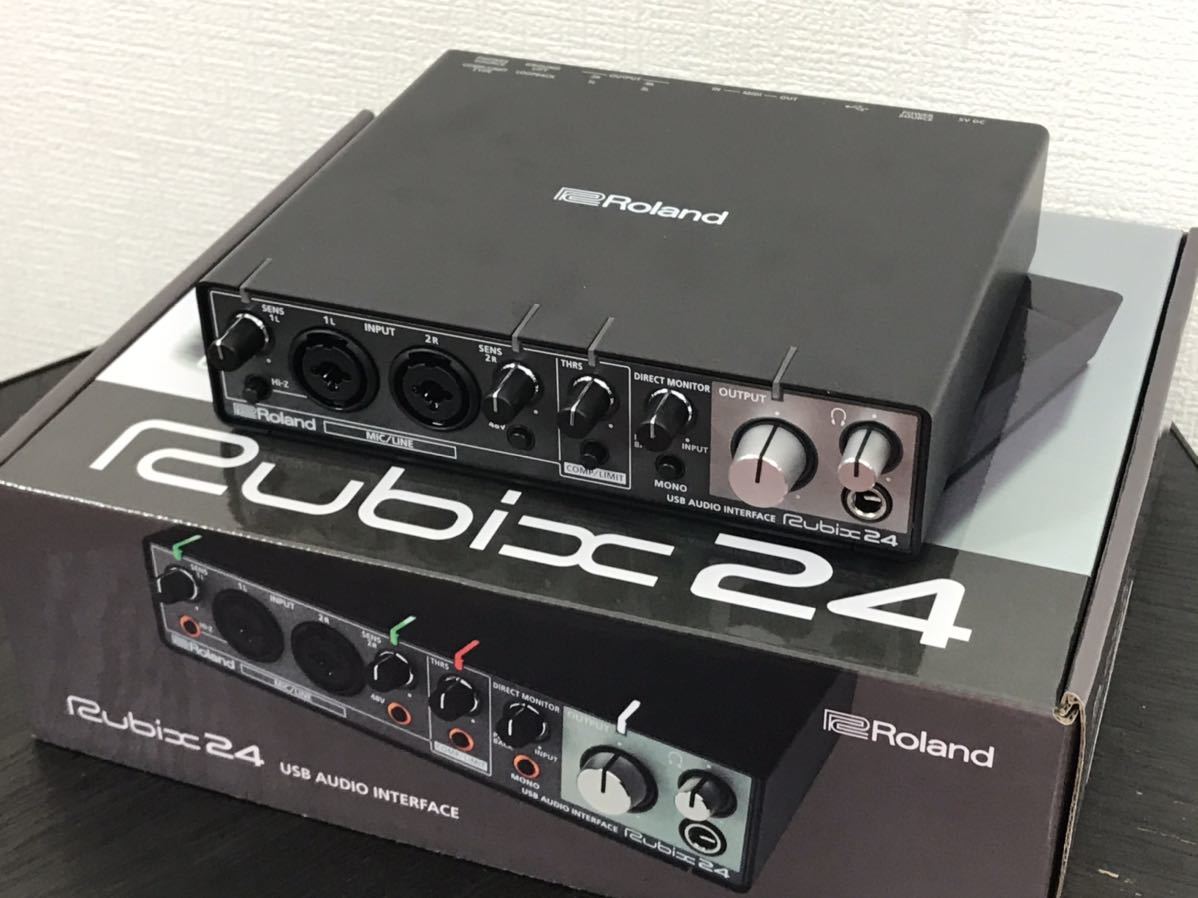 □即決!Roland Rubix24 USB オーディオインターフェイス ローランド