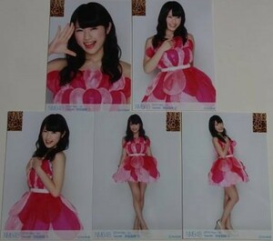 NMB48 生写真 渋谷凪咲 2014 May-sp 5種コンプ