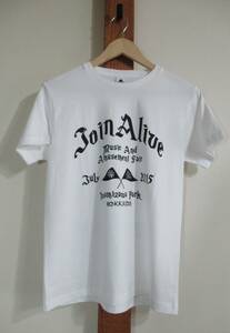 美品★JOIN ALIVE 2015/ジョインアライブ▼Tシャツ フェス 岩見沢 北海道 豪華アーティスト 多数参加