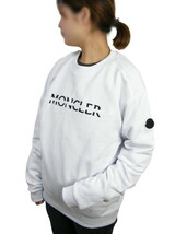 サイズS■新品 本物保証■モンクレール/SWEAT SHIRT/スウェットシャツ/クルーネック/トレーナー/スエット/メンズ/MONCLER/001/ホワイト/白_画像4